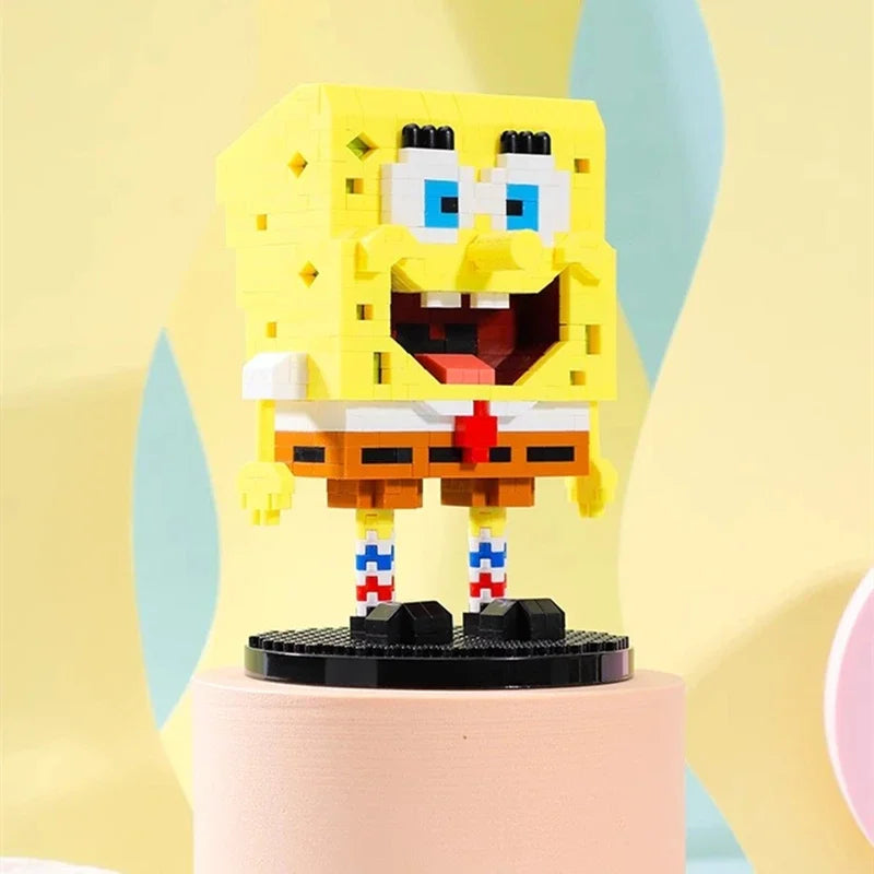 🧱 Blocos de Construção BALODY - Bob Esponja, Patrick, Lula Molusco e Mais! 🎉