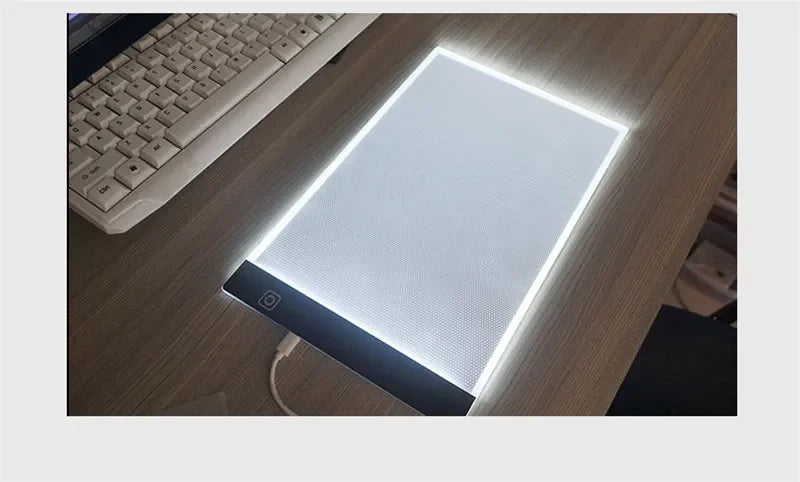 🎨 Prancheta de Desenho LED Dimmerável A3/A4/A5 - Criatividade Sem Limites para Crianças e Adultos 🌟