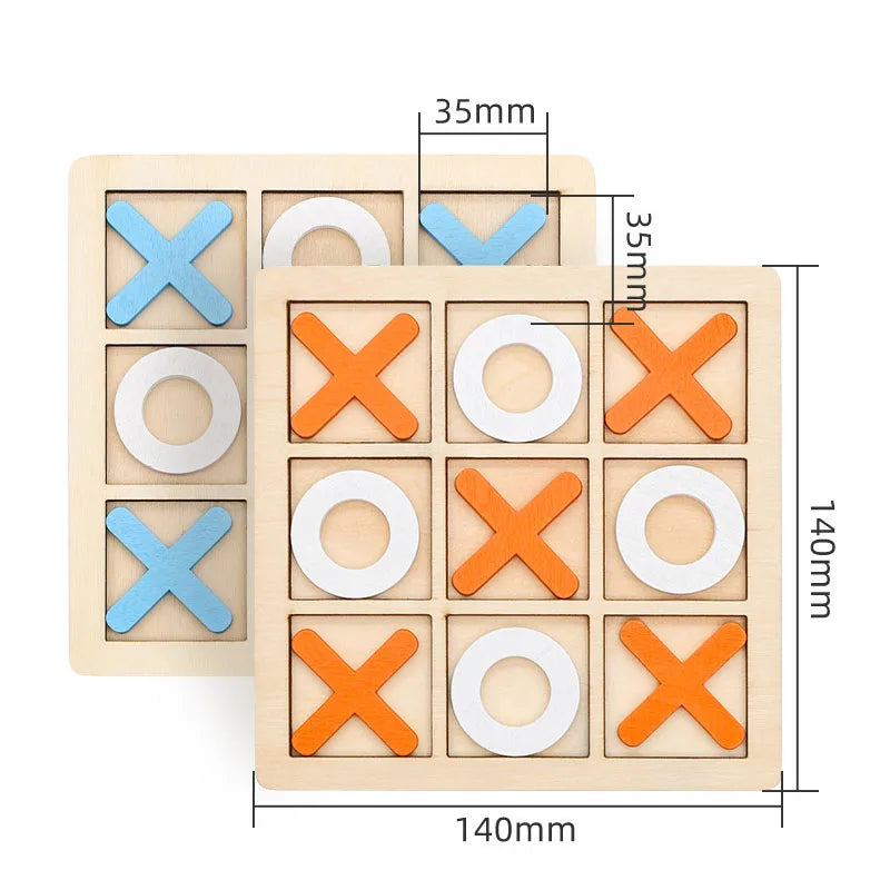 ♟️ Mini Xadrez de Madeira Montessori - Jogo de Interação e Treinamento Cognitivo 🧠