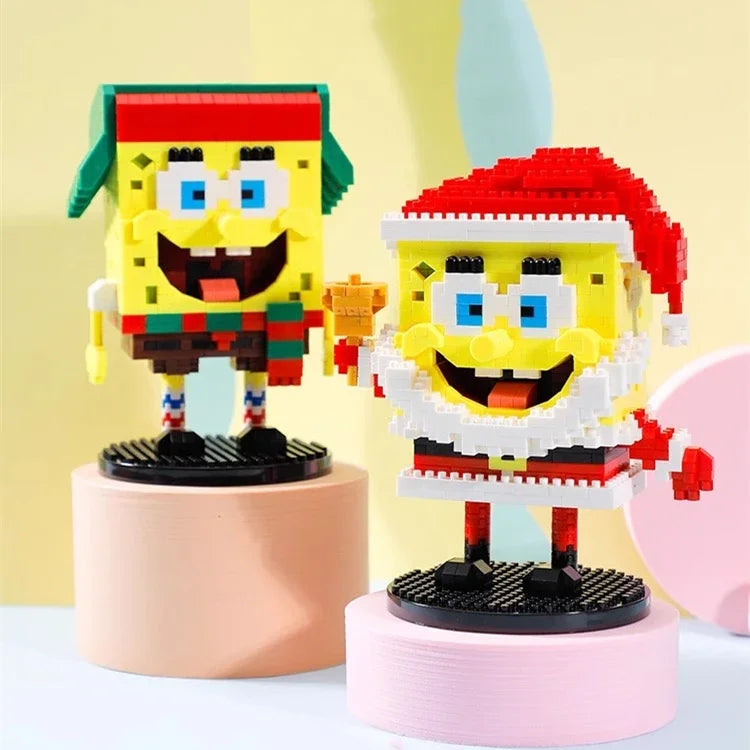 🧱 Blocos de Construção BALODY - Bob Esponja, Patrick, Lula Molusco e Mais! 🎉